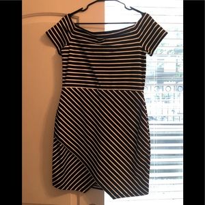 Striped dress. Never worn